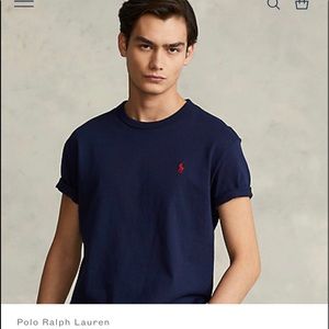 Polo Ralph Lauren Mens Navy Classic Fit tshirt.  Size: S